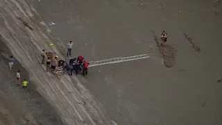 Two teenage girls stranded during floods in Las Vegas