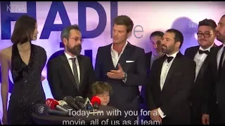 Hadi Be Oğlum film premier ❖  Kivanc Tatlitug & Alihan Türkdemir ❖ English subtitles