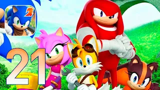 Sonic Dash 2: Sonic Boom Gameplay Walkthrough Part 21 - Sonic! (iOS, Android)