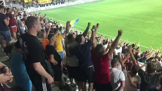 Dinamo Kiev vs Aris Thessaloniki (Galeria Rapidului prezenta la meci)