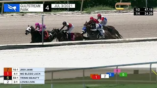 Gulfstream Park Carrera 4 - 3 de Julio 2021