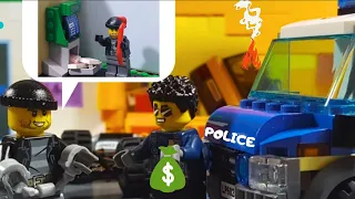 Robbery and Police Chase From Lego City Series Episode 1 | Lego Stop Motion