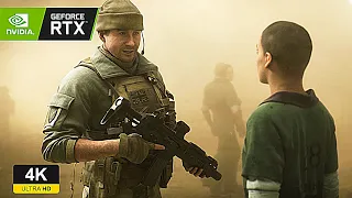 ULTRA Graphic "Prison Break" Mission - Call of Duty Gameplay 4k 60Fps