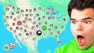 Jelly, Slogo & Crainer vs. 100 Fans in GeoGuessr