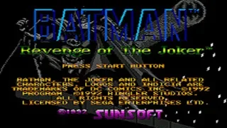 Полное прохождение (((SEGA))) Batman: Revenge Of The Joker / Бэтмен: Месть Джокера