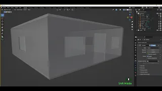 Bâtiment Facile sur Blender #2 (après des mois d'attente ^^) #blender #3dmodeling #tuto #3d #tips