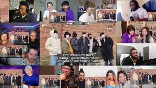 '[BANGTAN BOMB] Jin's Entrance Ceremony with BTS - BTS (방탄소년단)' REACTION MASHUP