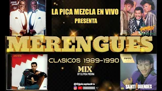 MERENGUES CLASICOS 1989-1990 MIX  #merengueclasico #merengueremix #merengue #lapicamezclaenvivo