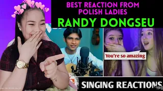 RANDY DONGSEU - Cewek Poland ini aku buat kaget 3 kali wkwk | SINGING REACTIONS OmeTV