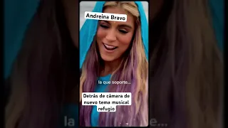 Detrás de cámara de nuevo video musical de Andreina Bravo titulado refugio