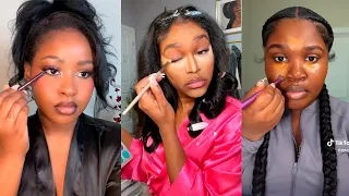 EVERYDAY MAKEUP TUTORIAL | WOC 🎀 VIRAL MAKEUP TIKTOKS COMPILATION