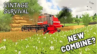 NEW COMBINE? WE CAN NOW LEASE TO OWN | Vintage Survival - Episode 19