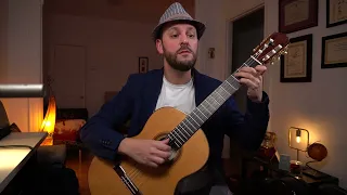 Bach: Two-Part Invention in C major, BWV 772, No. 1 (Tariq Harb, guitar)