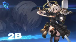 Granblue Fantasy Versus: Rising – 2B Gameplay Trailer