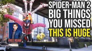 Free Roam As Young Peter, Secret Finishers & More Things You Missed In Spider Man 2 PS5