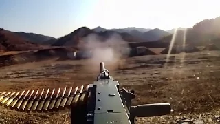 M2 .50 Cal Machine Gun Fire • U.S. Marines Training