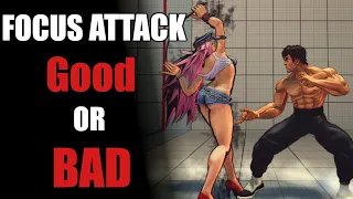 Was SF4's Focus Attack a good mechanic ? ( SF4 mechanics explanations and discussion)