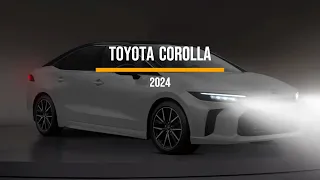 Новая Toyota Corolla 2024 с цифровой панелью