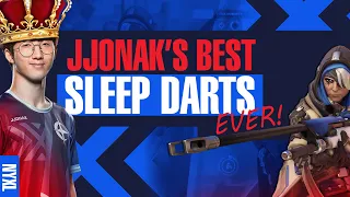 Jjonak's 10 Best Sleep Darts of All Time | Ana Gameplay Montage