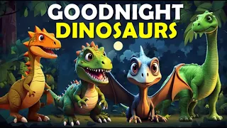 Goodnight Dinosaurs🦕🌛Soothing Bedtime Story For Babies and Toddlers With Relaxing Forest Sounds