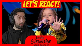 Let's React! | Anastasia Dymyd - Kvitka | Ukraine Junior Eurovision 2023