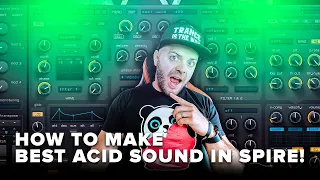 Acid Sound Desing in Spire! | How To Make Trance