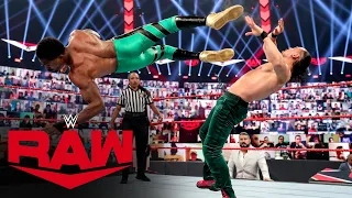 Montez Ford vs. Angel Garza: Raw, Aug. 24, 2020