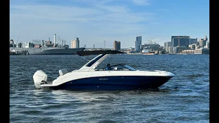 Sleek & Stylish 2023 Sea Ray SDX 250 Outboard | MarineMax Baltimore, MD