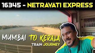 Mumbai To Kerala Train Journey by 2nd AC | 16345 Netravati Express | Panvel to Ernakulam Kochi
