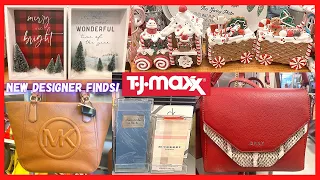 TJ MAXX ‼️NEW Designer Finds‼️ | SHOP WITH ME 🎄