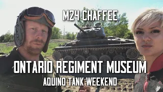 The tank that shoots T-SHIRTS! Meet the M24 Chaffee at Ontario Regiment Museum
