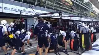 Williams Pit Stop Practice