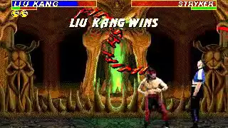 Mortal Kombat 3 - liu Kang (Sega Genesis) (By Sting)