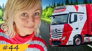 SCANDINAVIAN TOUR with SIMPLY RED & TRUCKING BY- II/1 Episode  #44   #trucker #truck  #stobart