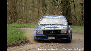 Critérium Jurassien 2023 - Frédéric Fleury / Ludivine Théodoloz - Opel Ascona - ES5 Alle