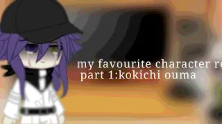 my favourite Danganronpa characters react[1/?]•kokichi ouma•