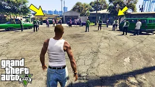 Что будет, если Сиджей захватит Грув Стрит в GTA 5?