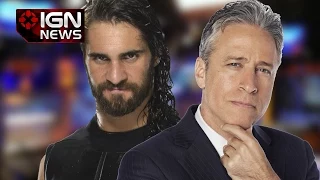 Seth Rollins Confronts Jon Stewart on The Daily Show - IGN News