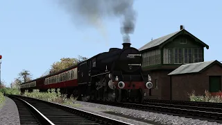 300 Subs Special Railworks Tutorial How To Drive An Advanced Steam Train (BMG Black 5)