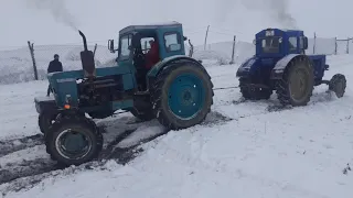 Трактор Т-40 с колесами на цепях против Т-40 с обычными колесами.Тестируем колеса!