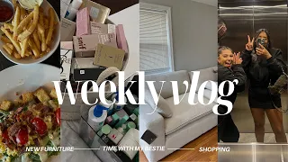 weekly vlog| new furniture, mom hardships, getting back to myself, braces update, nights out + more