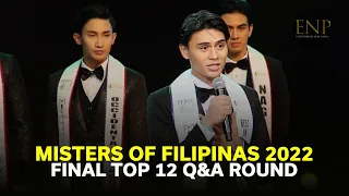 Misters of Filipinas - Final Top 12 Question and Answer Round