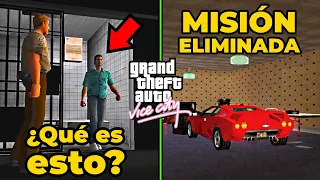 MISIONES y ESCENAS ELIMINADAS de GTA Vice City