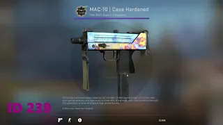 checking out the new mac10 case hardened