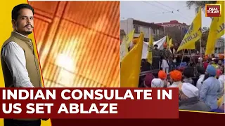 Khalistan Supporters Set Indian Embassy In San Francisco On Fire: US Condemns Vandalism