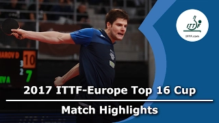 2017 ITTF-Europe Top 16 Highlights I Ovtcharov v Shibaev (Final)