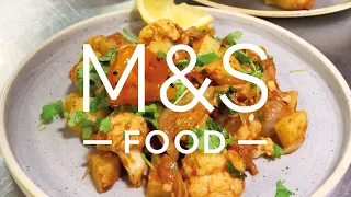 Chris' Speedy Potato and Cauli Curry | Feed Your Family | M&S FOOD