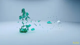 "Broken glass" animation. "Sındırlan şüşə" animasiyası.
