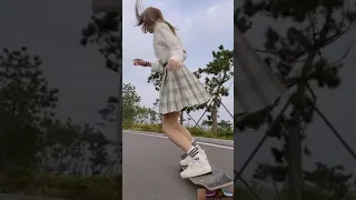 Longboard and Skateboard | TikTok Fashion Skate Moment Compilation - 长板女孩 | Trượt Ván Đỉnh Cao