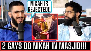 2 MUSLIM MEN GETTING MARRIED? - REACTION